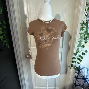 early 2000s aeropostale baby tee